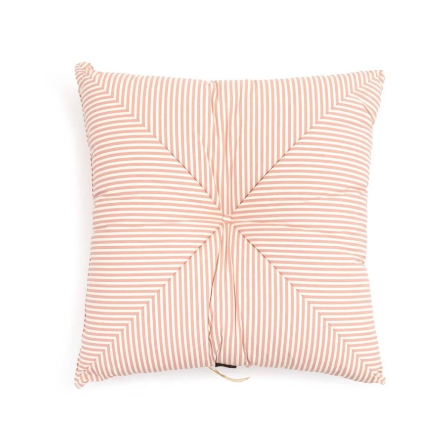 Business & Pleasure Co The Floor Pillow - Lauren'S Pink Stripe New