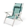 Business & Pleasure Co The Tommy Chair - White - Rivie Green New