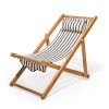 Business & Pleasure Co The Sling Chair - Monaco Black Stripe Wholesale