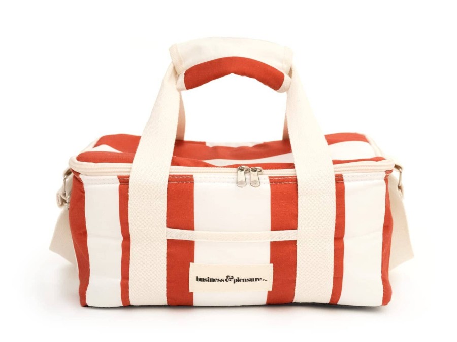 Business & Pleasure Co The Holiday Cooler Bag - Le Sirenuse Capri Stripe Clearance