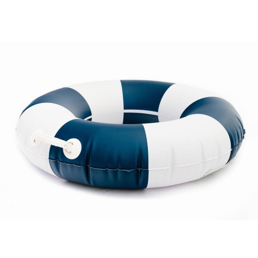 Business & Pleasure Co The Classic Pool Float - Small - Rivie White New