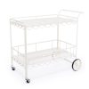 Business & Pleasure Co The Al Fresco Bar Cart - Antique White New