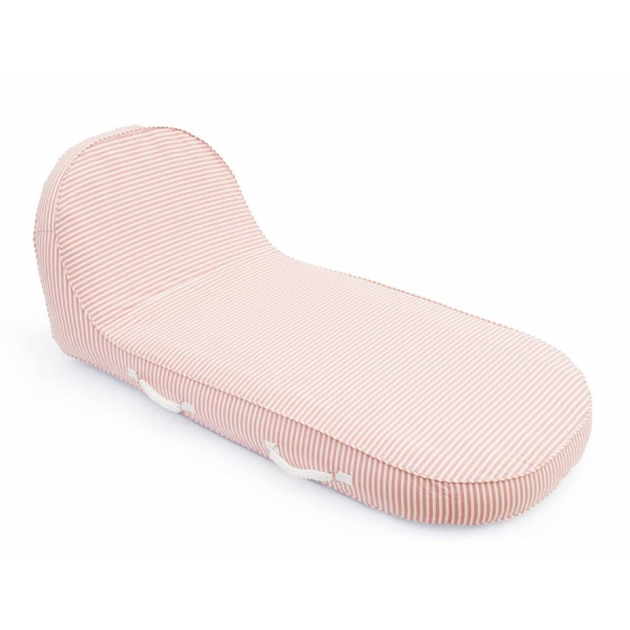 Business & Pleasure Co The Pool Lounger - Lauren'S Pink Stripe Wholesale