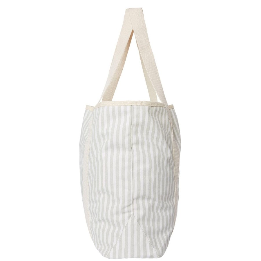 Business & Pleasure Co The Beach Bag - Lauren'S Sage Stripe Best