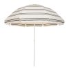 Business & Pleasure Co The Patio Umbrella - Malibu Black Stripe New