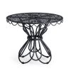 Business & Pleasure Co The Al Fresco Side Table - Vintage Black Best