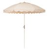 Business & Pleasure Co The Club Umbrella - Monaco Natural Stripe Hot