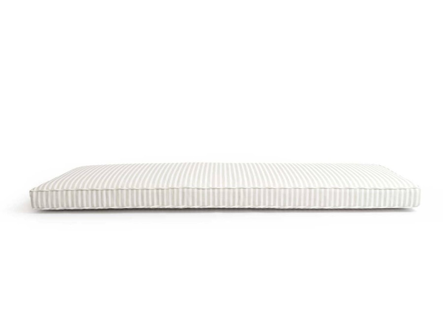 Business & Pleasure Co The Bench Pillow - Lauren'S Sage Stripe Hot