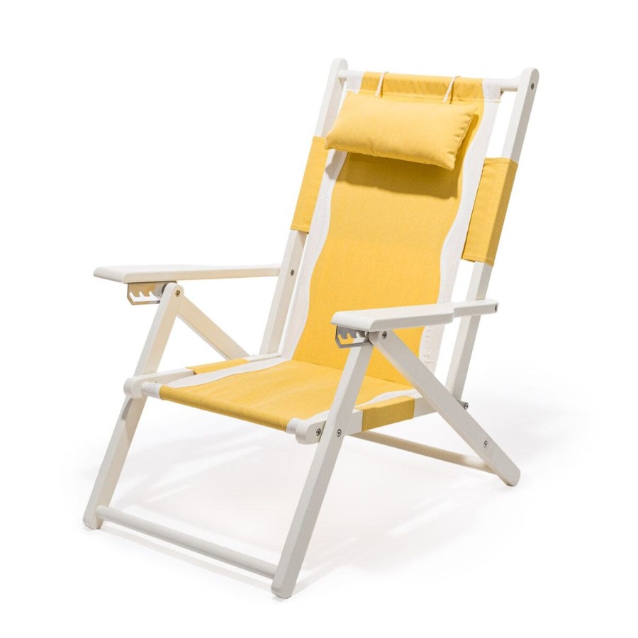 Business & Pleasure Co The Tommy Chair - White - Rivie Mimosa Wholesale