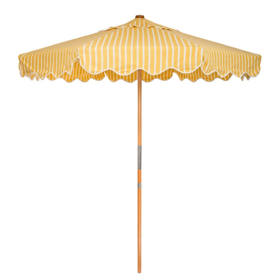 Business & Pleasure Co The Market Umbrella - Monaco Mimosa Stripe Online