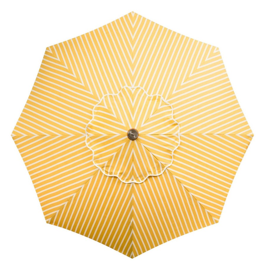 Business & Pleasure Co The Market Umbrella - Monaco Mimosa Stripe Online