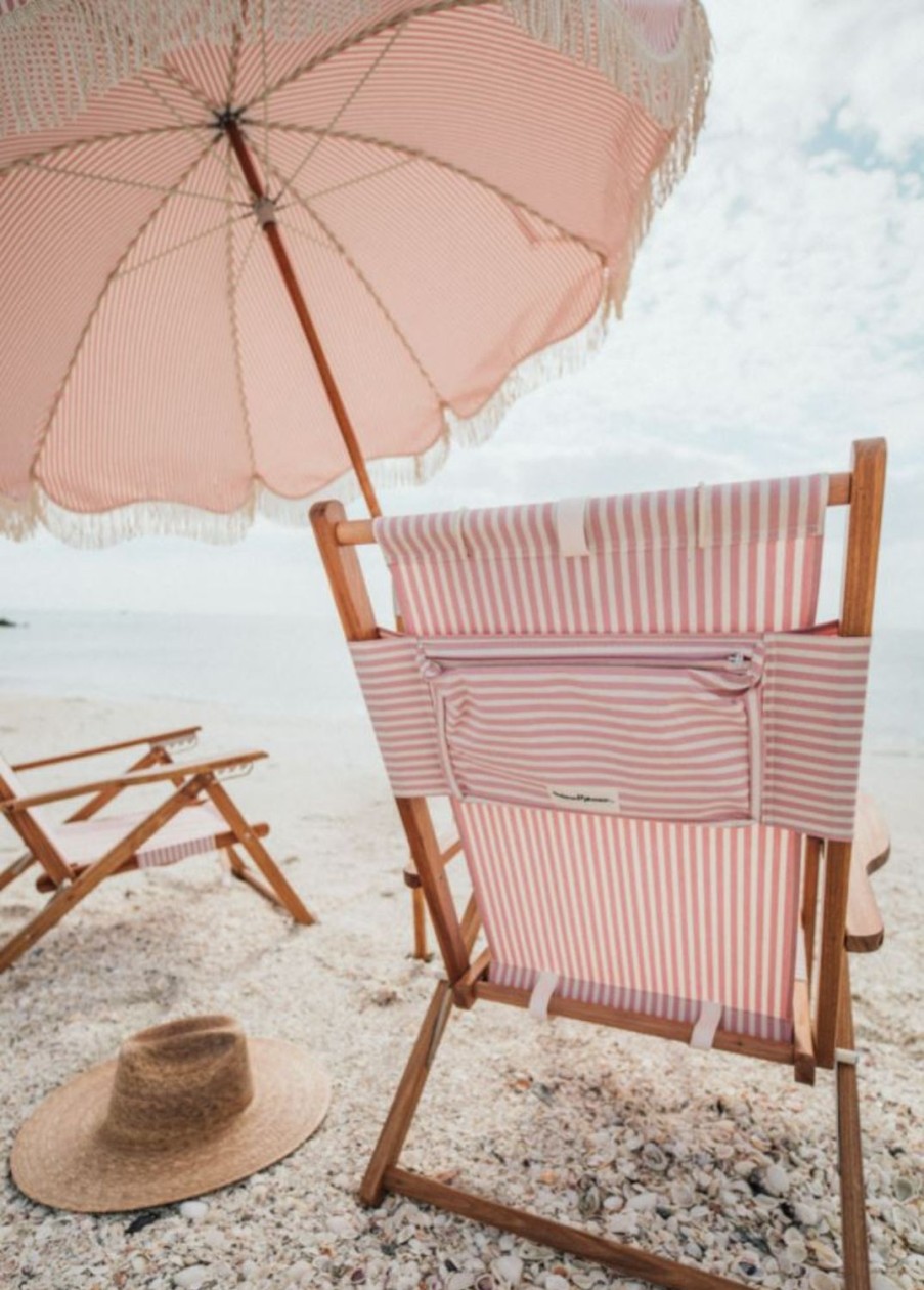 Business & Pleasure Co The Tommy Chair - Lauren'S Pink Stripe Best