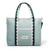 Business & Pleasure Co The Holiday Cooler Tote Bag - Rivie Green Wholesale