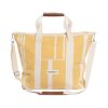 Business & Pleasure Co The Cooler Tote Bag - Vintage Yellow Stripe Best