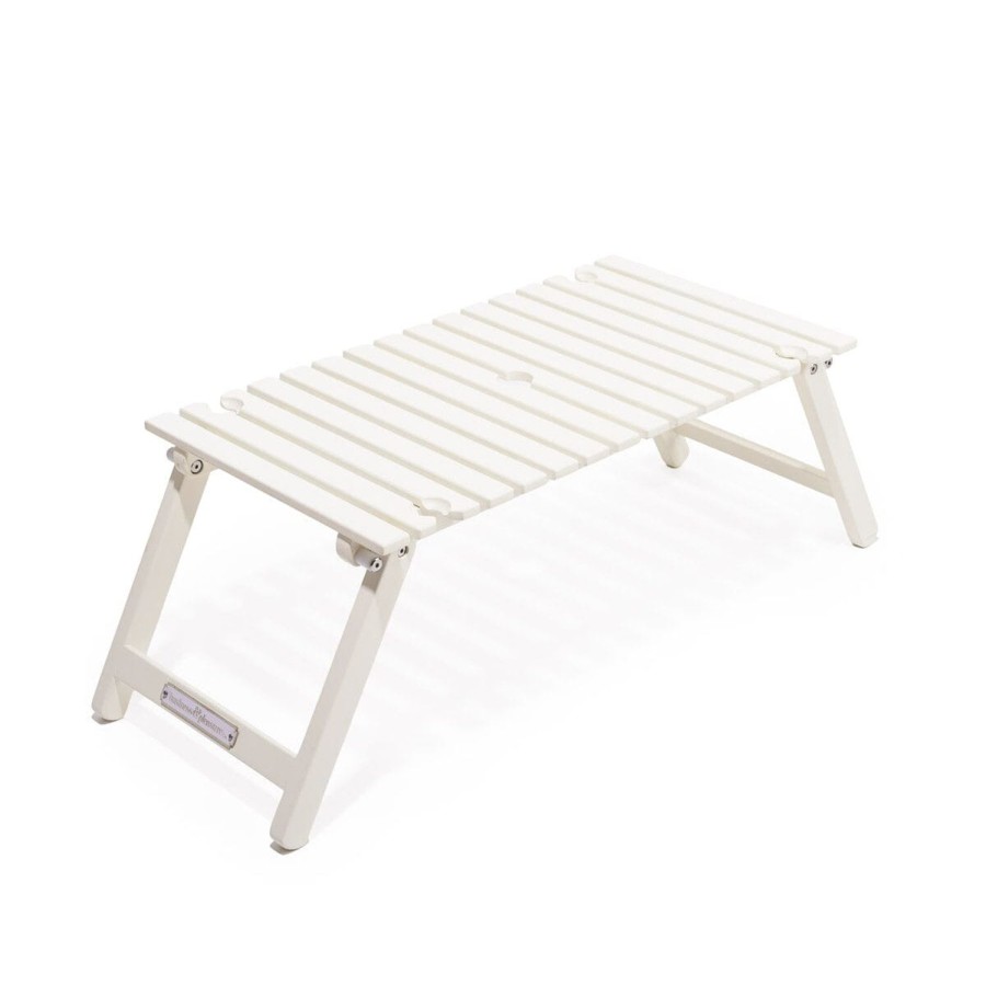 Business & Pleasure Co The Folding Picnic Table - Antique White Hot