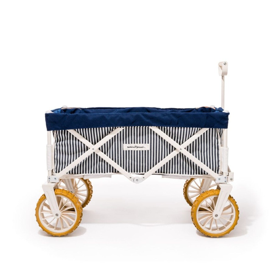 Business & Pleasure Co The Beach Cart - Laurens Navy Stripe Hot