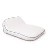 Business & Pleasure Co The Xl Pool Lounger - Rivie White Hot