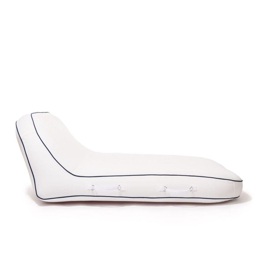 Business & Pleasure Co The Xl Pool Lounger - Rivie White Hot