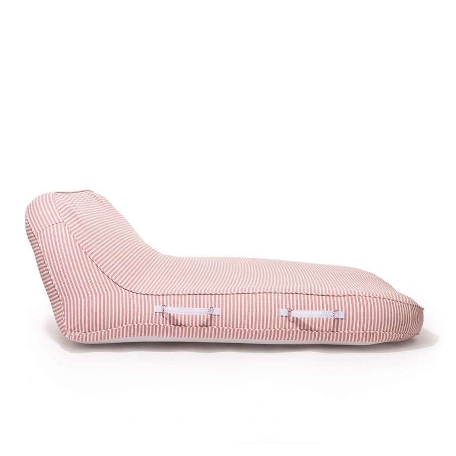 Business & Pleasure Co The Xl Pool Lounger - Laurens Pink Stripe Online