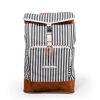 Business & Pleasure Co The Backpack Cooler - Laurens Navy Stripe Wholesale