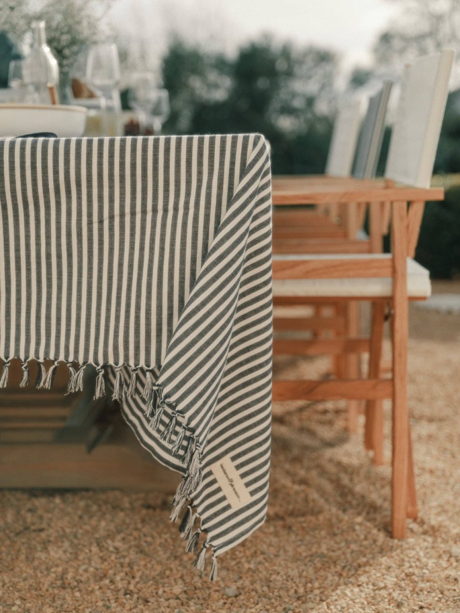 Business & Pleasure Co The Table Cloth - Lauren'S Navy Stripe Online