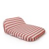 Business & Pleasure Co The Xl Pool Lounger - Bistro Dusty Pink Stripe Online