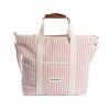 Business & Pleasure Co The Cooler Tote Bag - Lauren'S Pink Stripe Wholesale