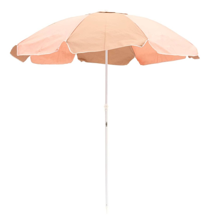 Business & Pleasure Co The Family Beach Umbrella - 70'S Panel Sand Pink Wholesale