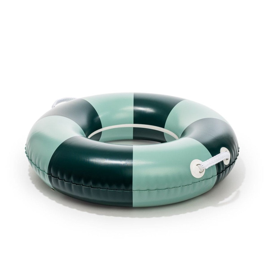 Business & Pleasure Co The Classic Pool Float - Large - Rivie Green Hot