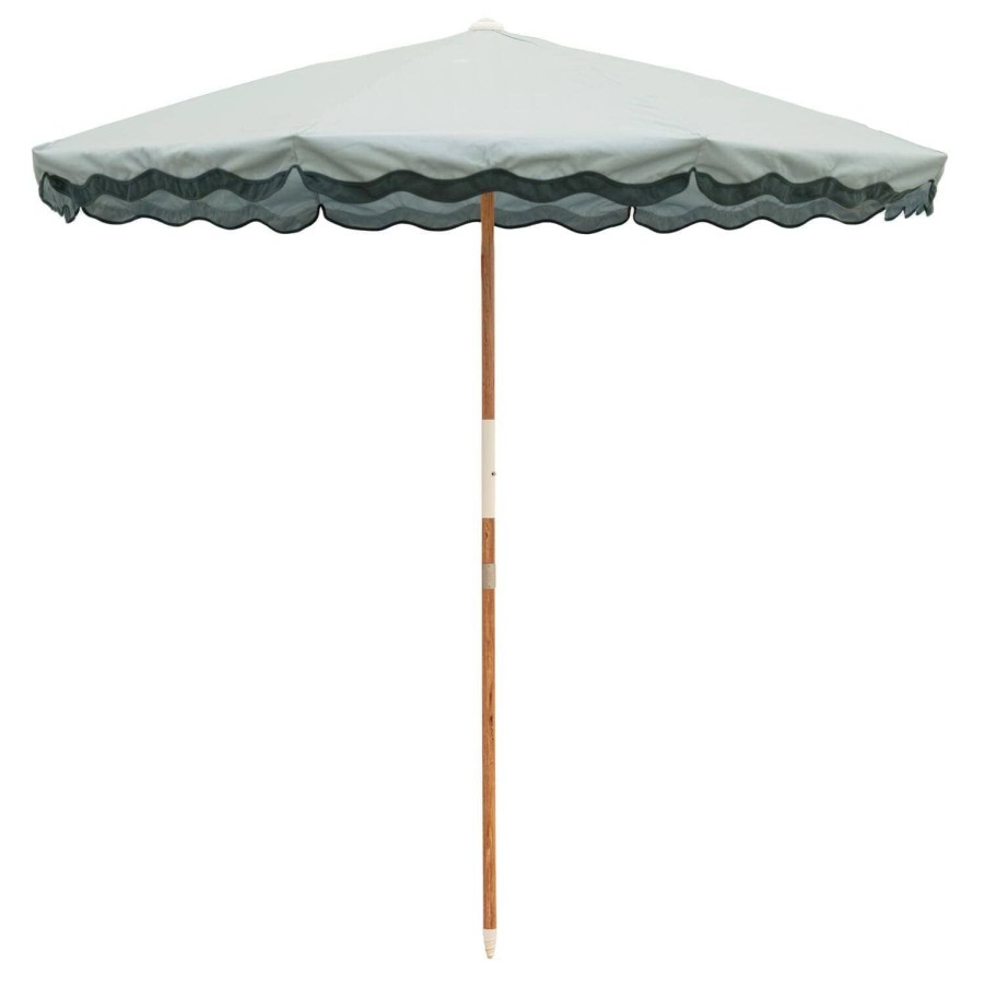 Business & Pleasure Co The Amalfi Umbrella - Rivie Green Wholesale