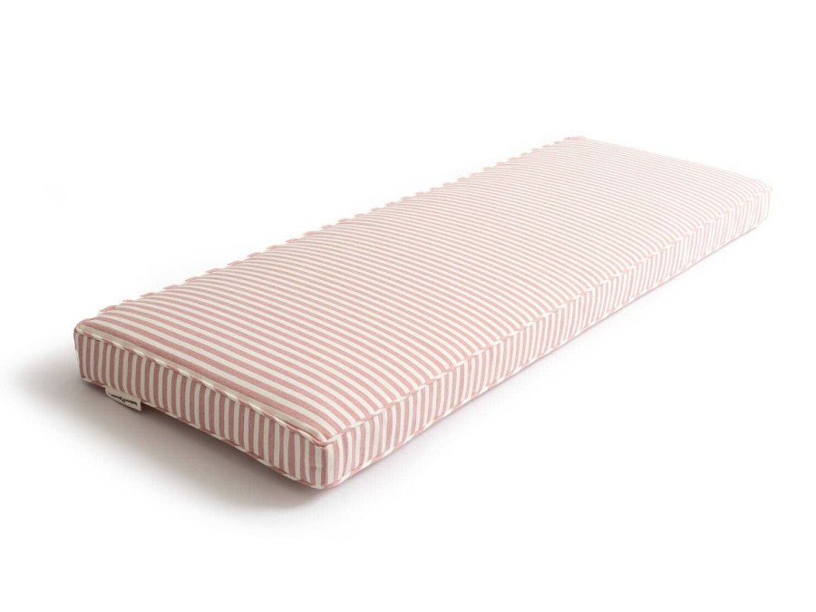 Business & Pleasure Co The Bench Pillow - Lauren'S Pink Stripe Wholesale