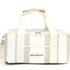 Business & Pleasure Co The Holiday Cooler Bag - Sage Capri Stripe Clearance