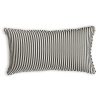 Business & Pleasure Co The Rectangle Throw Pillow - Lauren'S Navy Stripe Best