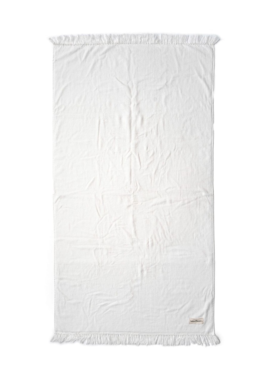 Business & Pleasure Co The Beach Towel - Antique White New