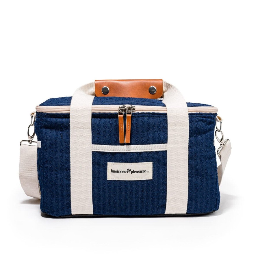 Business & Pleasure Co The Premium Cooler Bag - Corduroy Navy Wholesale