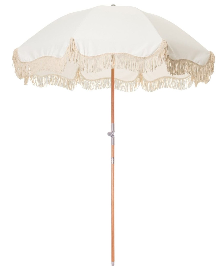 Business & Pleasure Co The Premium Beach Umbrella - Antique White Clearance