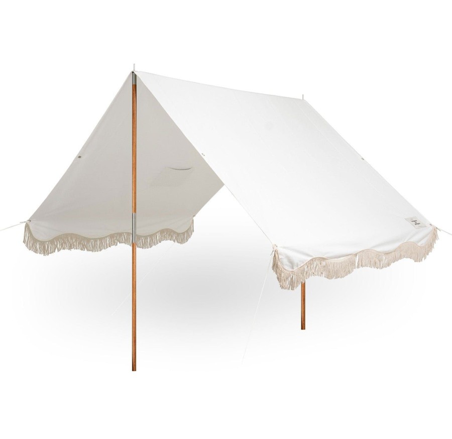 Business & Pleasure Co The Premium Beach Tent - Antique White Wholesale