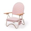 Business & Pleasure Co The Pam Chair - Laurens Pink Stripe Wholesale