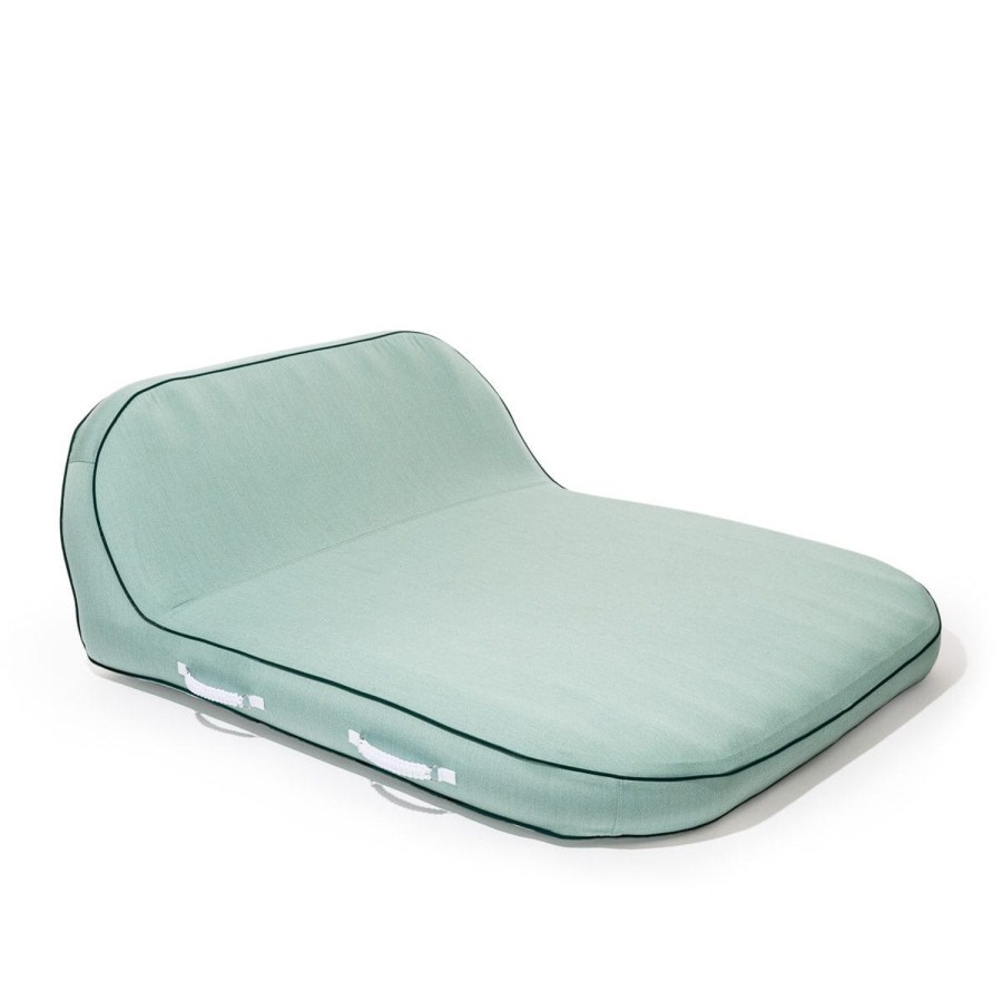 Business & Pleasure Co The Xl Pool Lounger - Rivie Green Wholesale