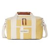 Business & Pleasure Co The Premium Cooler Bag - Vintage Yellow Stripe Online