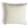 Business & Pleasure Co The Euro Throw Pillow - Lauren'S Sage Stripe Online