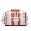 Business & Pleasure Co The Premium Cooler Bag - Bistro Dusty Pink Stripe Best