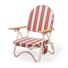 Business & Pleasure Co The Pam Chair - Bistro Dusty Pink Stripe Wholesale