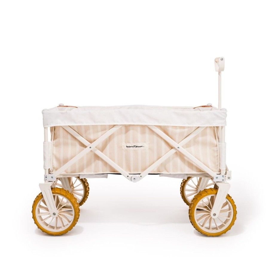 Business & Pleasure Co The Beach Cart - Monaco Natural Stripe Clearance