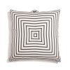 Business & Pleasure Co The Floor Pillow - Monaco Black Stripe Hot