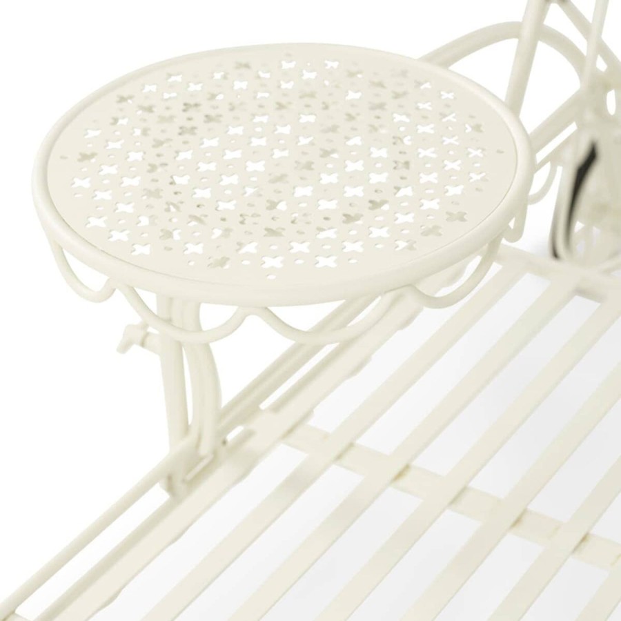 Business & Pleasure Co The Al Fresco Sun Lounger - Antique White Wholesale