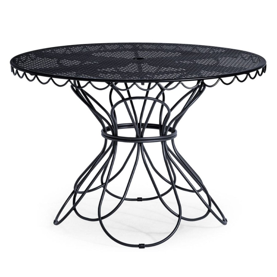 Business & Pleasure Co The Al Fresco Dining Table - Vintage Black Online