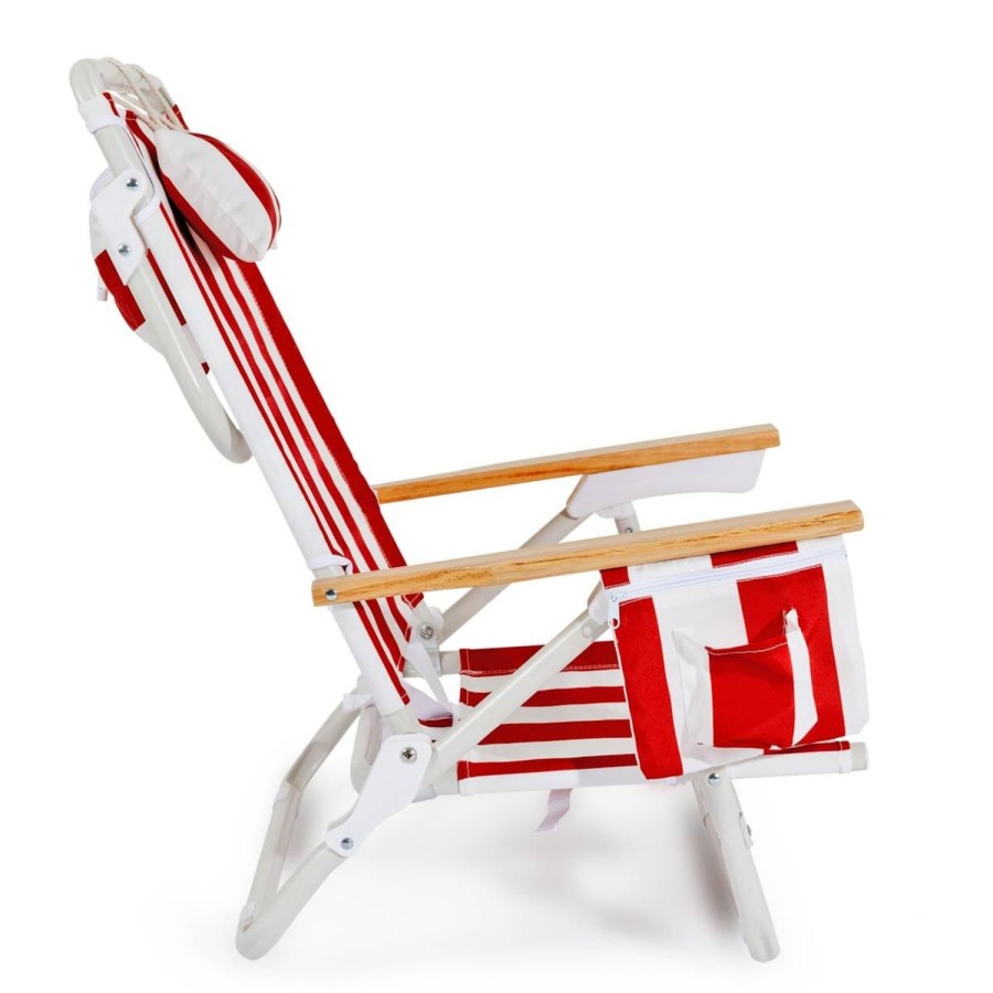 Business & Pleasure Co The Holiday Tommy Chair - Le Sirenuse Capri Stripe New