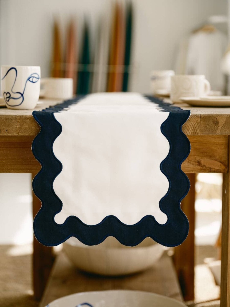 Business & Pleasure Co The Table Runner - Rivie White Online