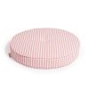 Business & Pleasure Co The Circular Pillow - Laurens Pink Stripe Hot